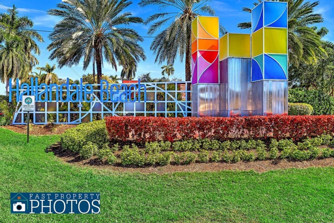 2 Bdrm Modern House Mins From Beach & Casino Hb1 Hallandale Beach Exteriér fotografie